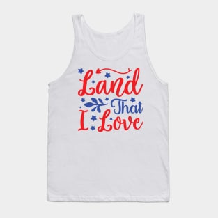 Land That I Love Tank Top